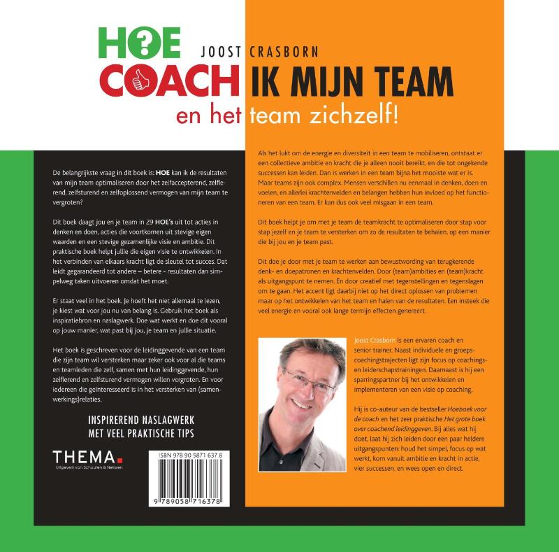 Achterkant van Hoe coach ik mijn team