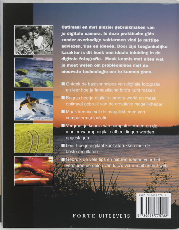 Achterkant van Praktische gids voor je digitale camera