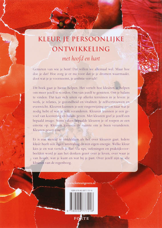 Achterkant van Kleur je persoonlijke ontwikkeling