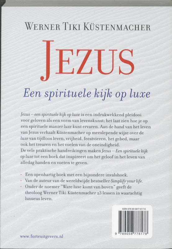 Achterkant van Jezus