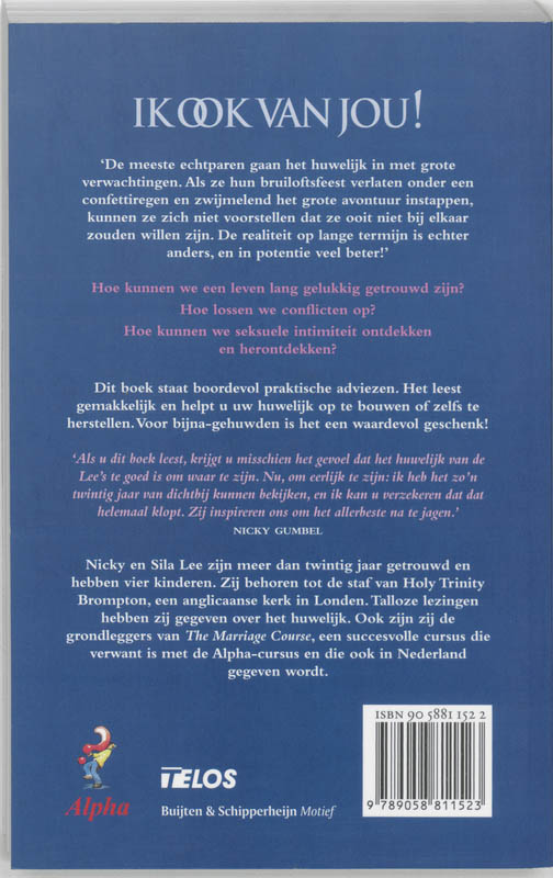 Achterkant van Ik ook van jou