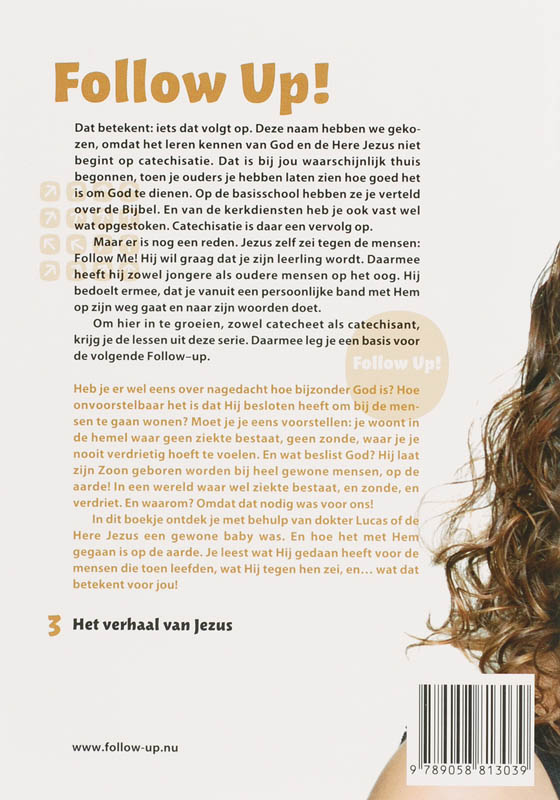 Achterkant van 3 Het verhaal van Jezus