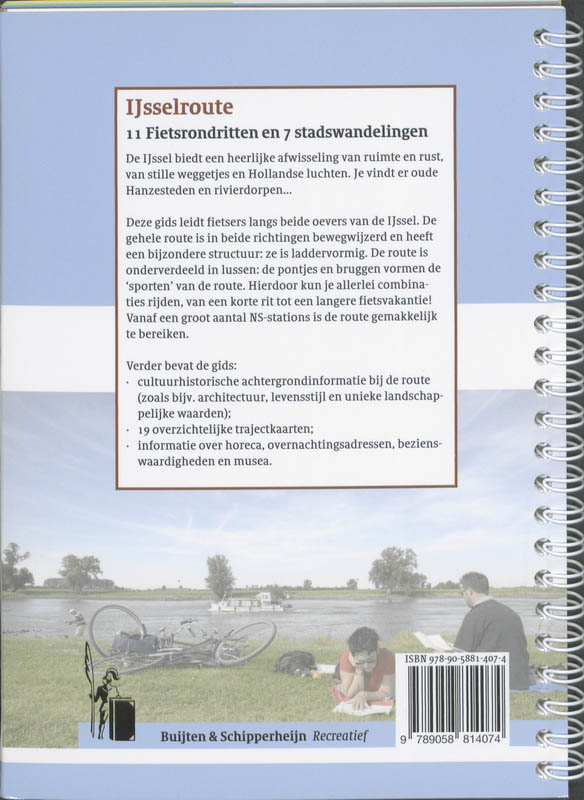 Achterkant van IJsselroute