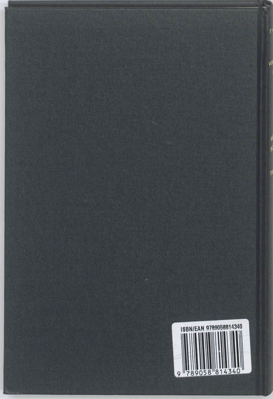 Achterkant van De heilige schrift