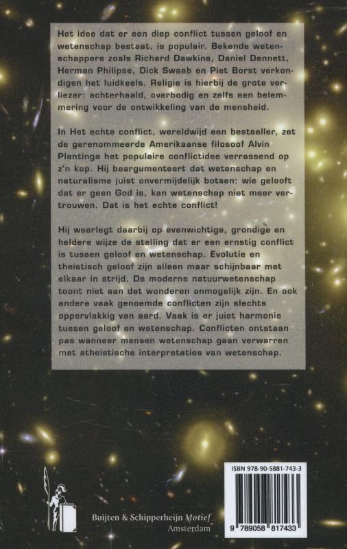 Achterkant van Het echte conflict