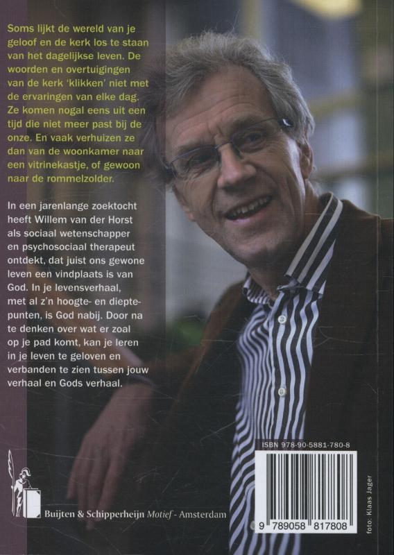 Achterkant van Met beide benen op de grond