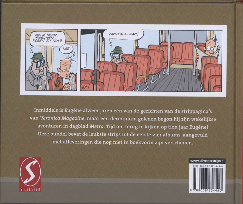 Achterkant van Het geval Eugene