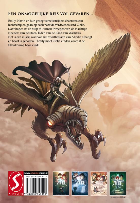 Achterkant van De wolkenverkenners