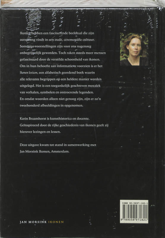 Achterkant van Ikonen lexicon