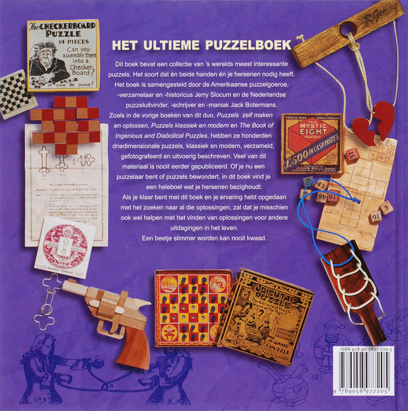 Achterkant van Het ultieme puzzelboek