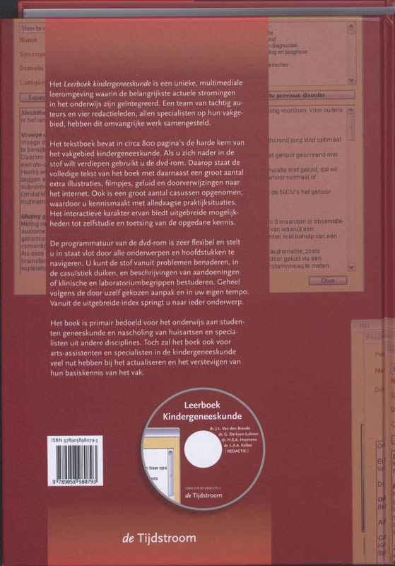 Achterkant van Leerboek Kindergeneeskunde