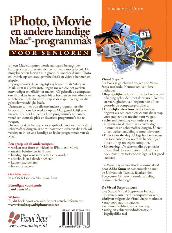 Achterkant van iPhoto iMovie en andere handige Mac programmas voor senioren