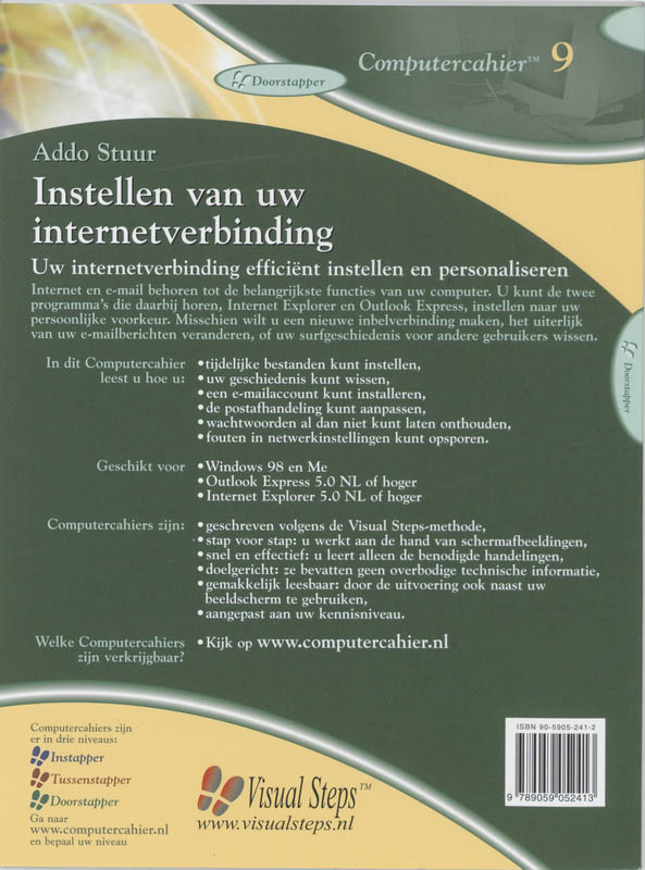 Achterkant van Instellen en aanpassen van uw Internetverbinding
