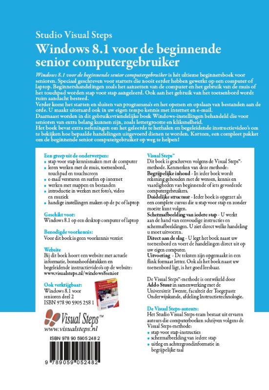 Achterkant van Windows 8 voor de beginnende senior computergebruiker