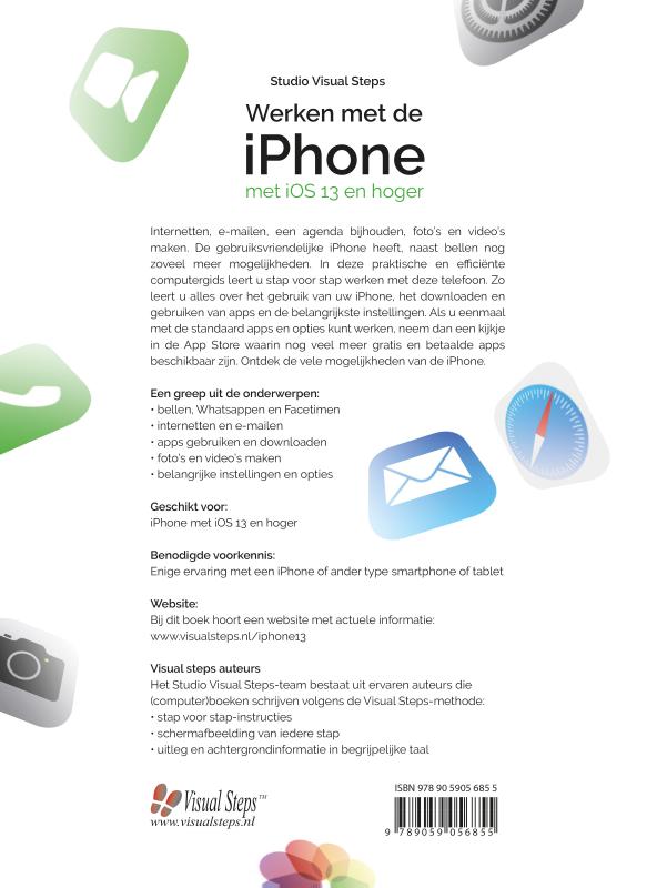 Achterkant van Werken met de iPhone