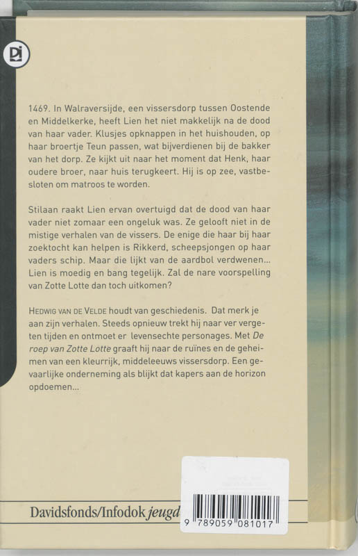 Achterkant van De roep van Zotte Lotte