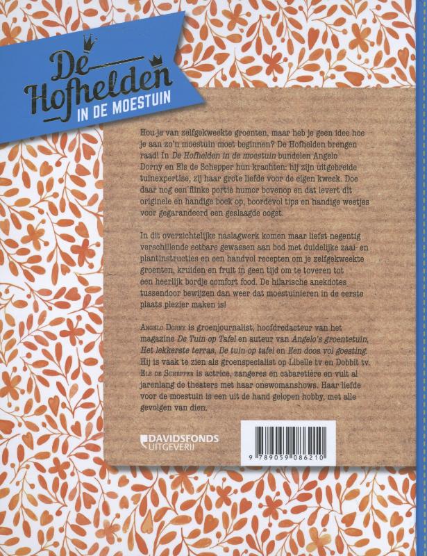 Achterkant van De hofhelden in de moestuin