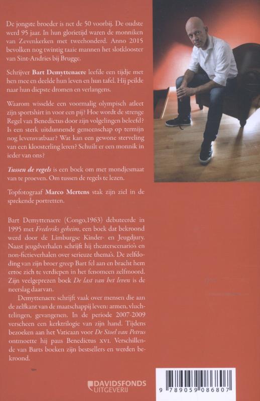 Achterkant van Tussen de regels