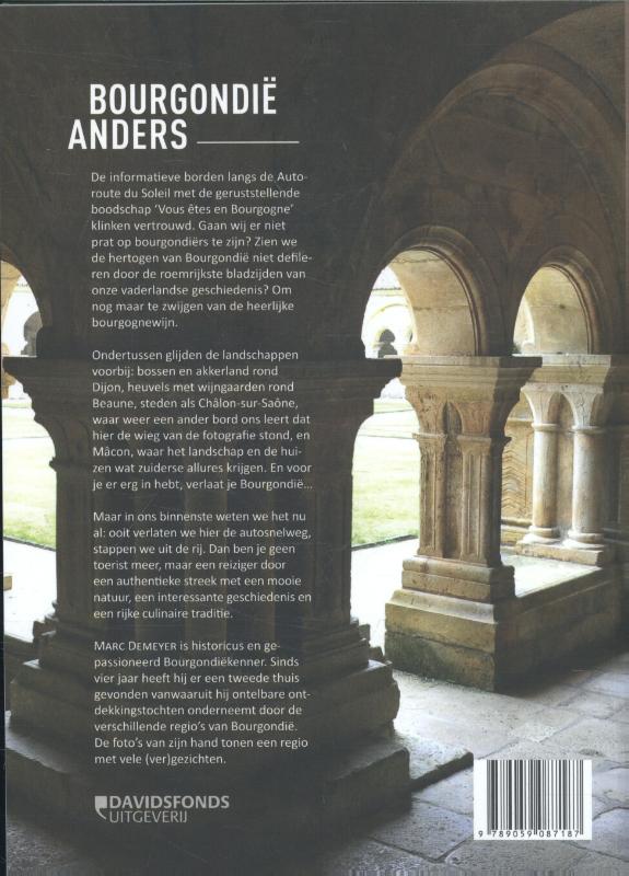 Achterkant van Bourgondië anders