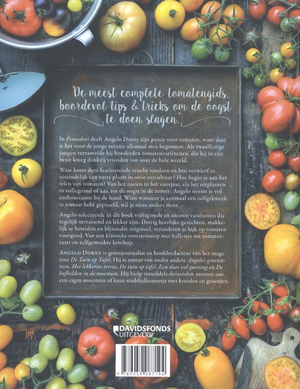 Achterkant van Pomodori