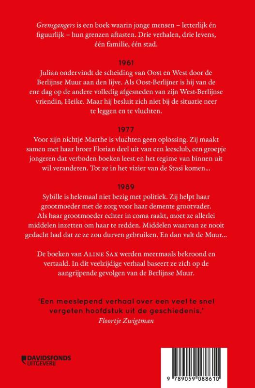Achterkant van Grensgangers