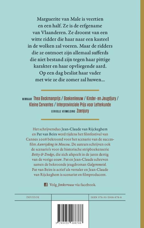 Achterkant van Jonkvrouw