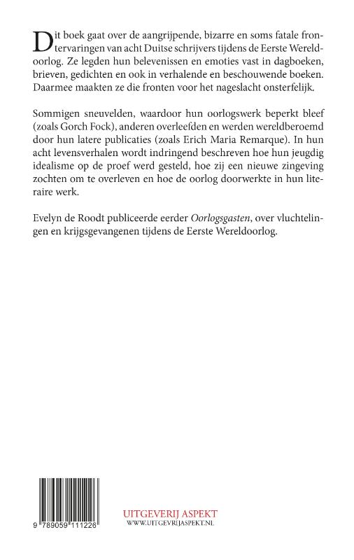 Achterkant van Onsterfelijke fronten