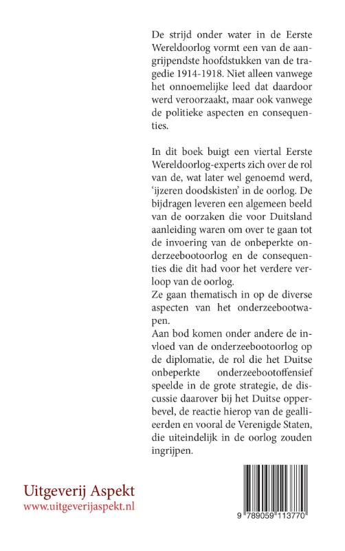 Achterkant van IJzeren doodskisten