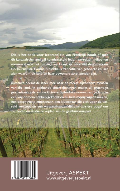 Achterkant van Bijzondere ontmoetingen in Frankrijk