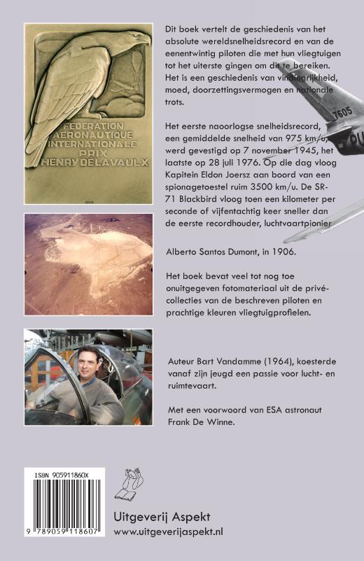 Achterkant van De snelste mens ter wereld