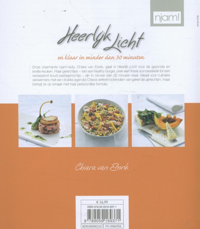 Achterkant van Lekker licht