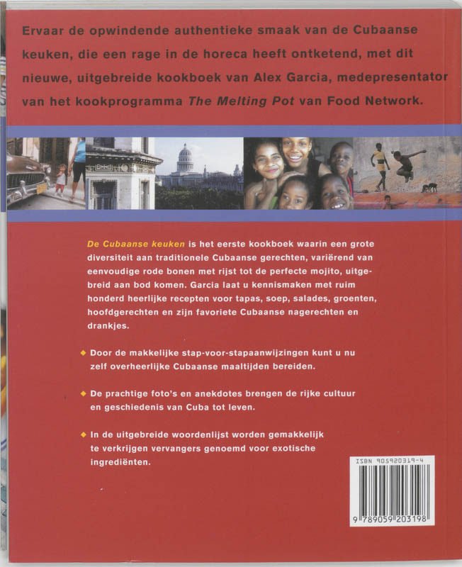 Achterkant van De Cubaanse keuken