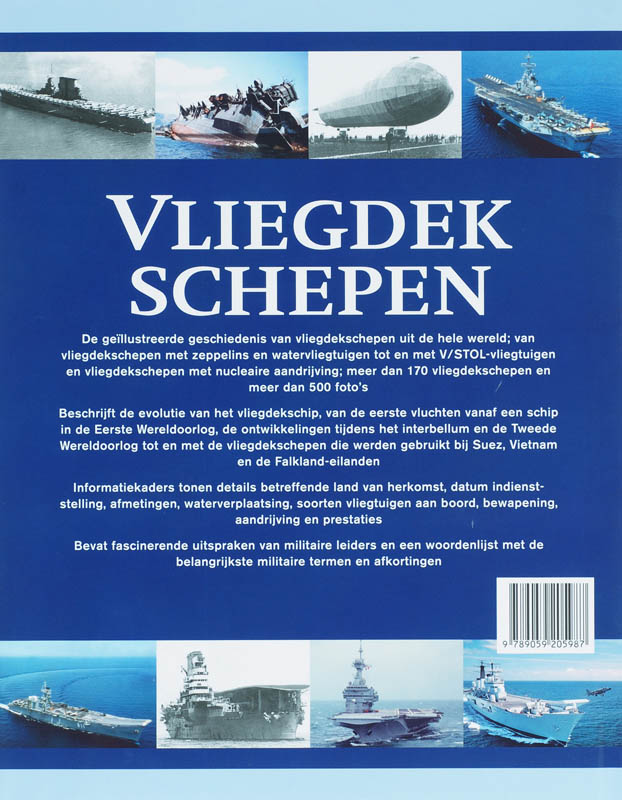 Achterkant van Vliegdekschepen