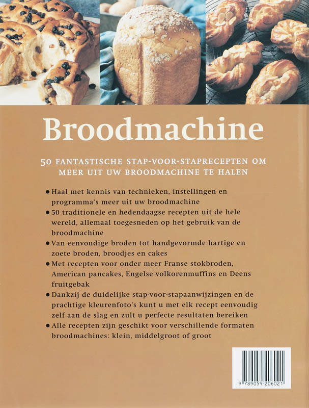 Achterkant van Broodmachine
