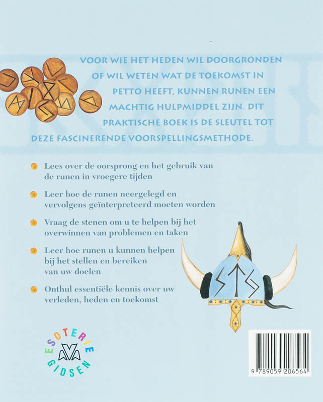 Achterkant van De runengids