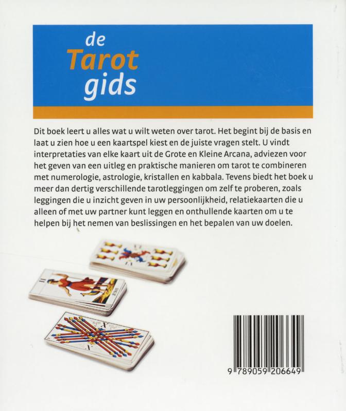 Achterkant van De tarotgids