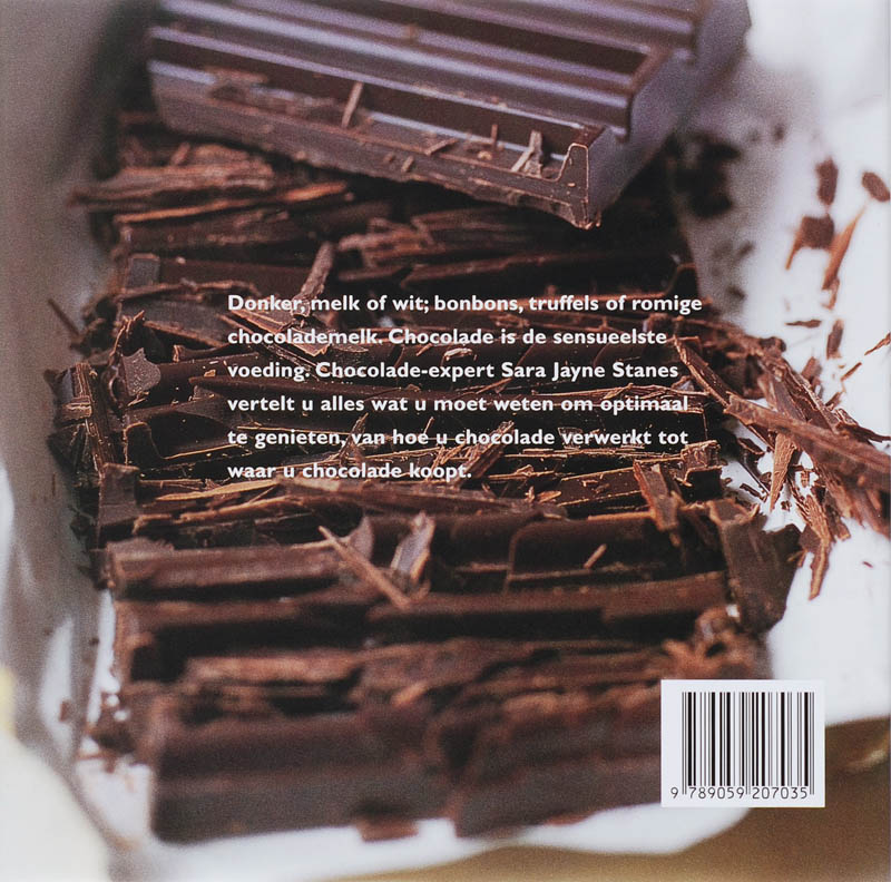 Achterkant van Chocolade