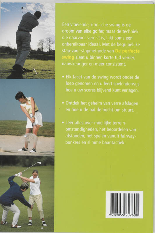 Achterkant van De perfecte swing