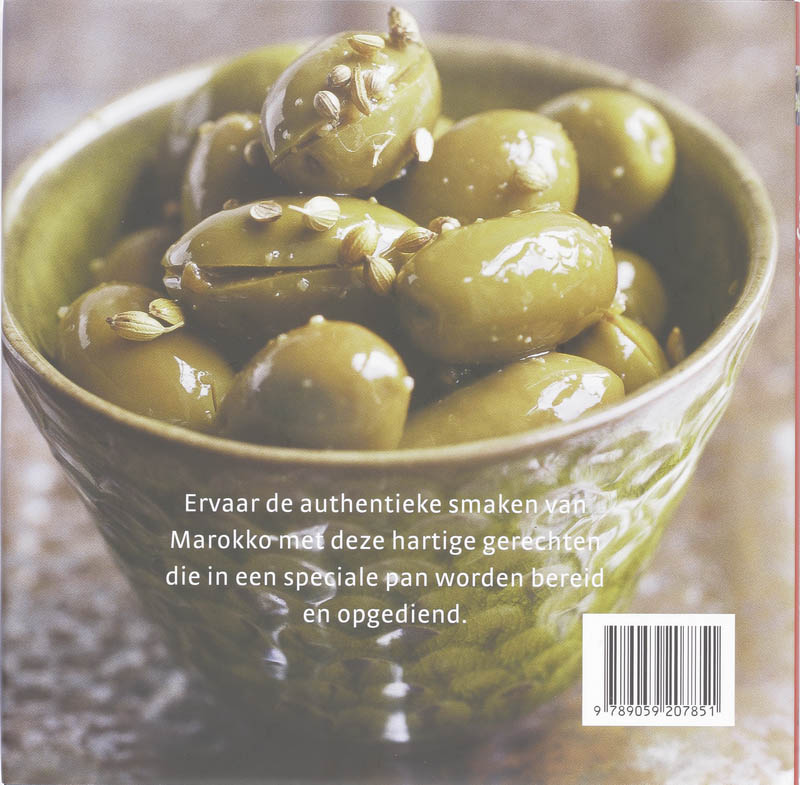 Achterkant van Tajine