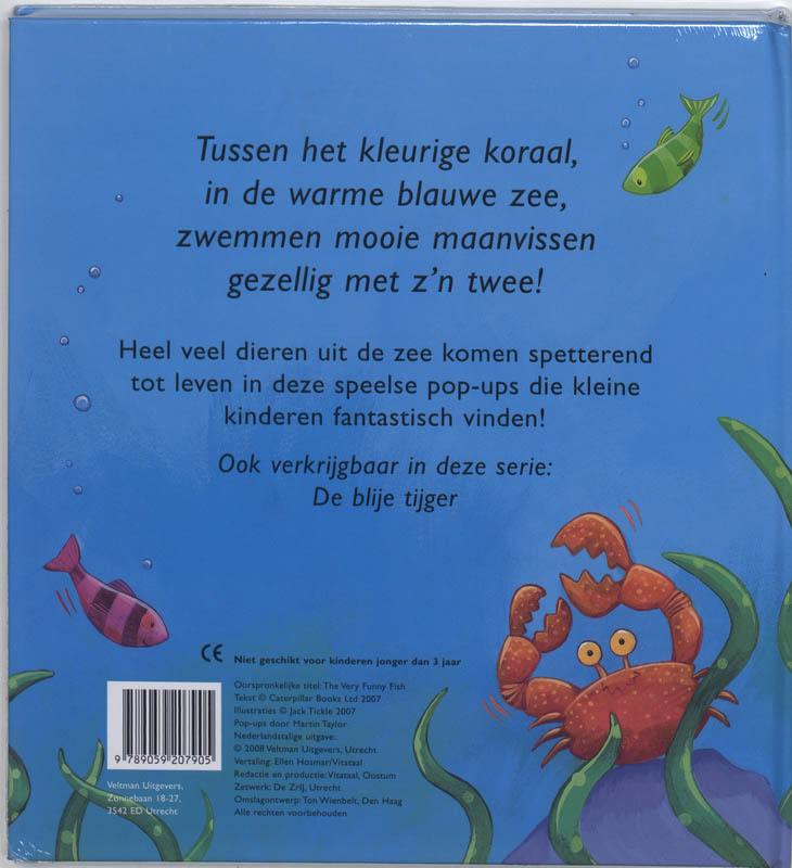 Achterkant van De vrolijke vis