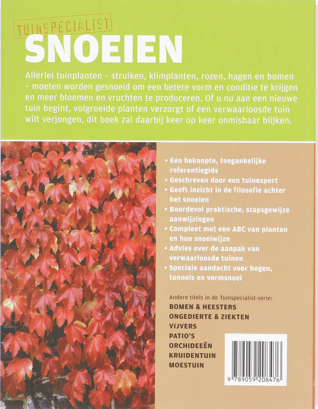 Achterkant van Snoeien