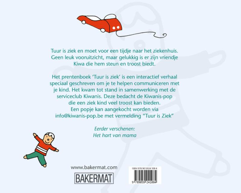 Achterkant van Tuur is ziek