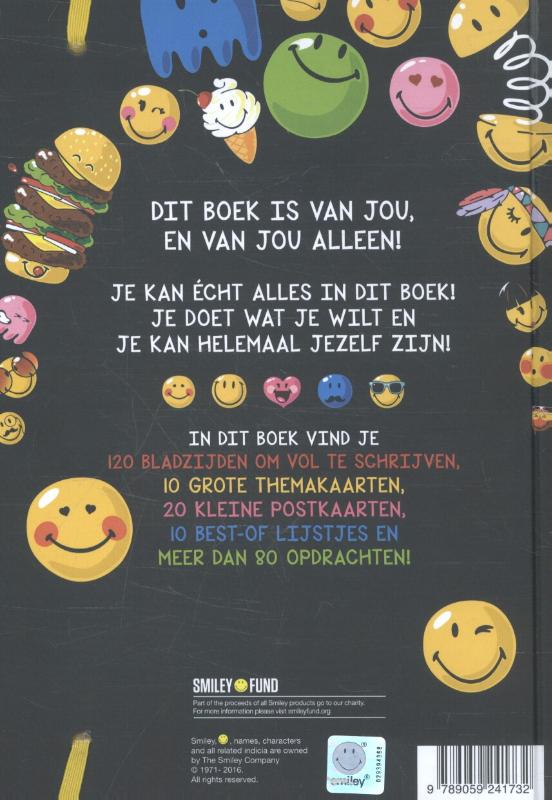 Achterkant van Smiley friends