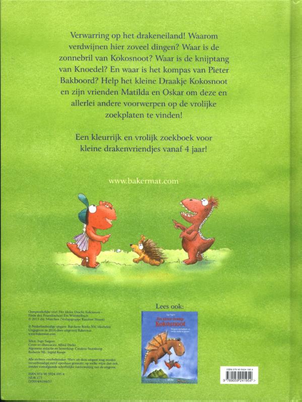 Achterkant van Waar is de vuurdraak?