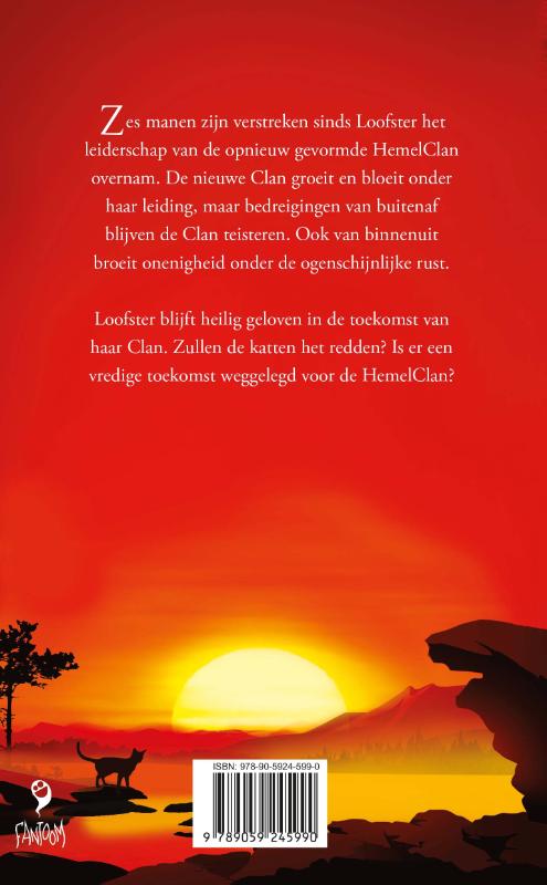 Achterkant van Warrior Cats - Supereditie - Terugkeer van de HemelClan