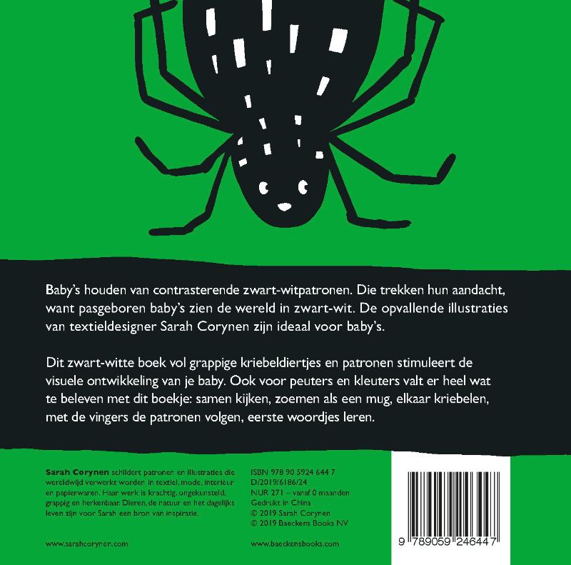 Achterkant van Kriebeldieren