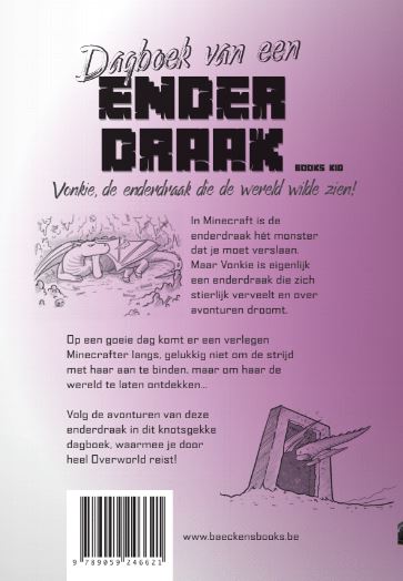 Achterkant van Dagboek van een Enderdraak