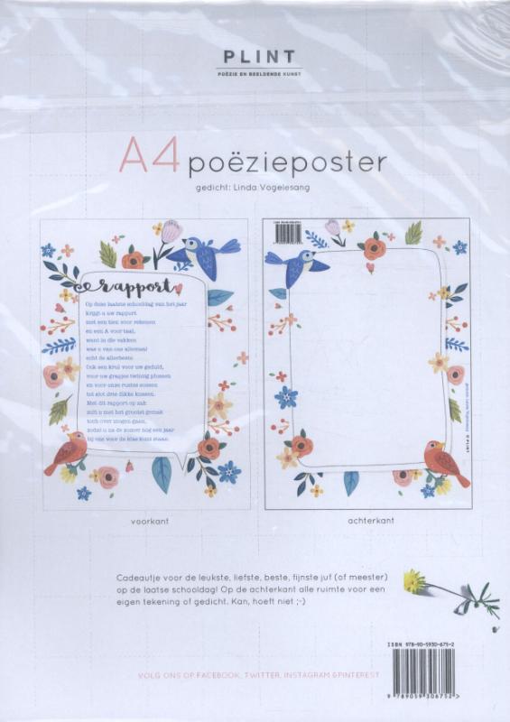 Achterkant van Rapport Linda Vogelesang