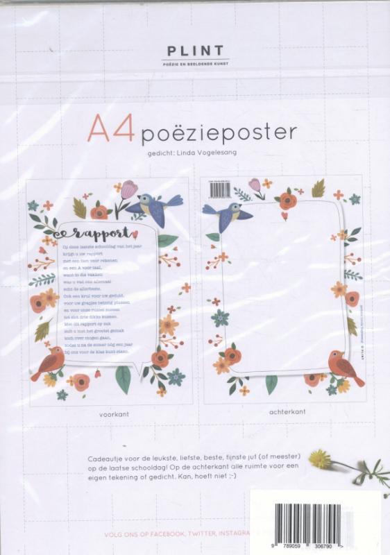 Achterkant van Rapport Linda Vogelesang