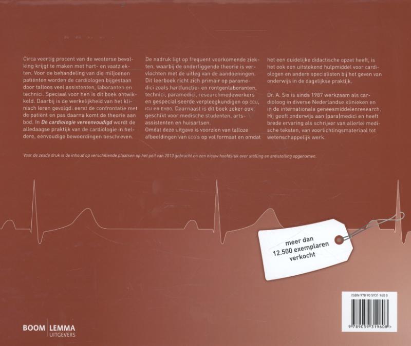 Achterkant van De cardiologie vereenvoudigd